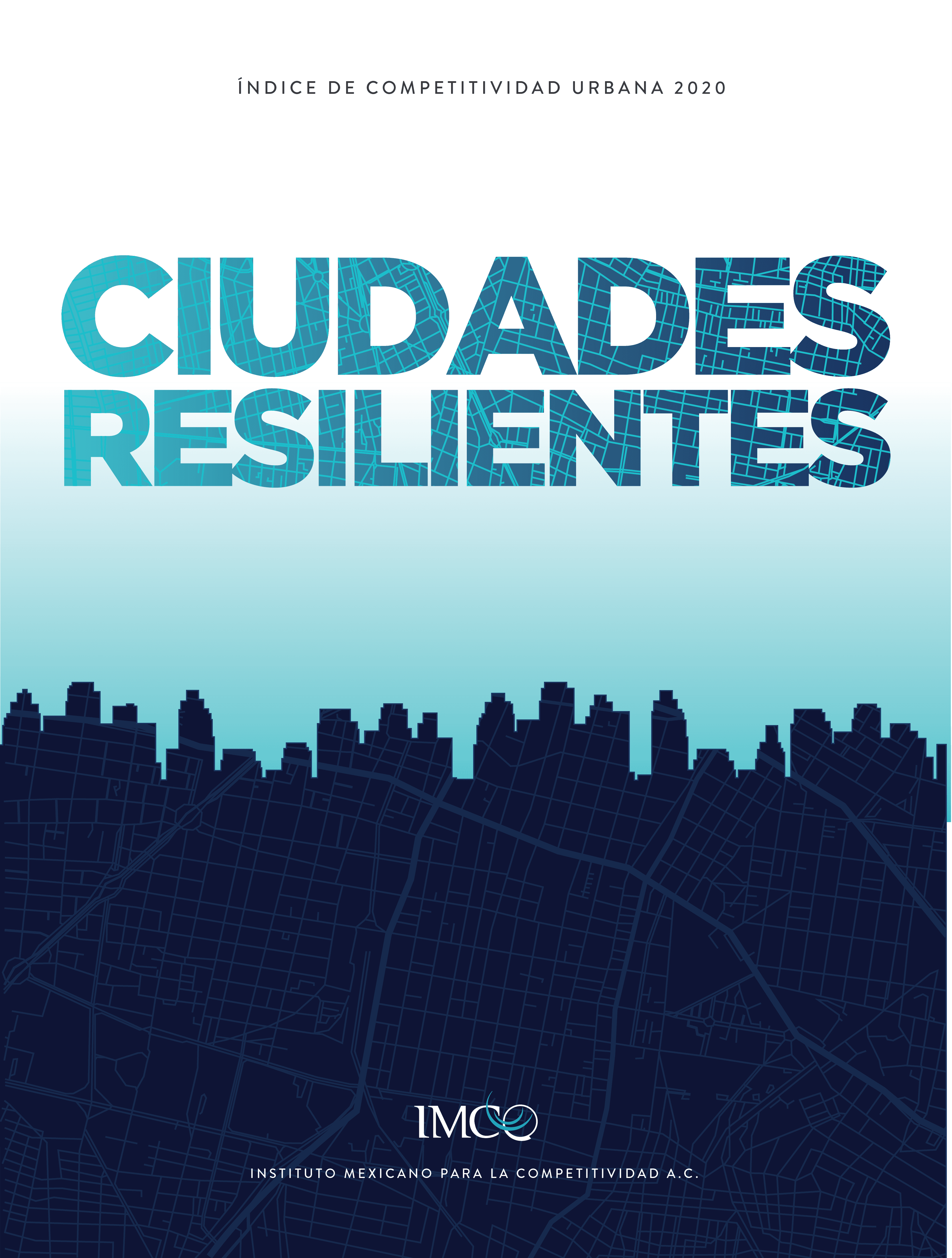 Portada del Índice de Competitividad Urbana 2020