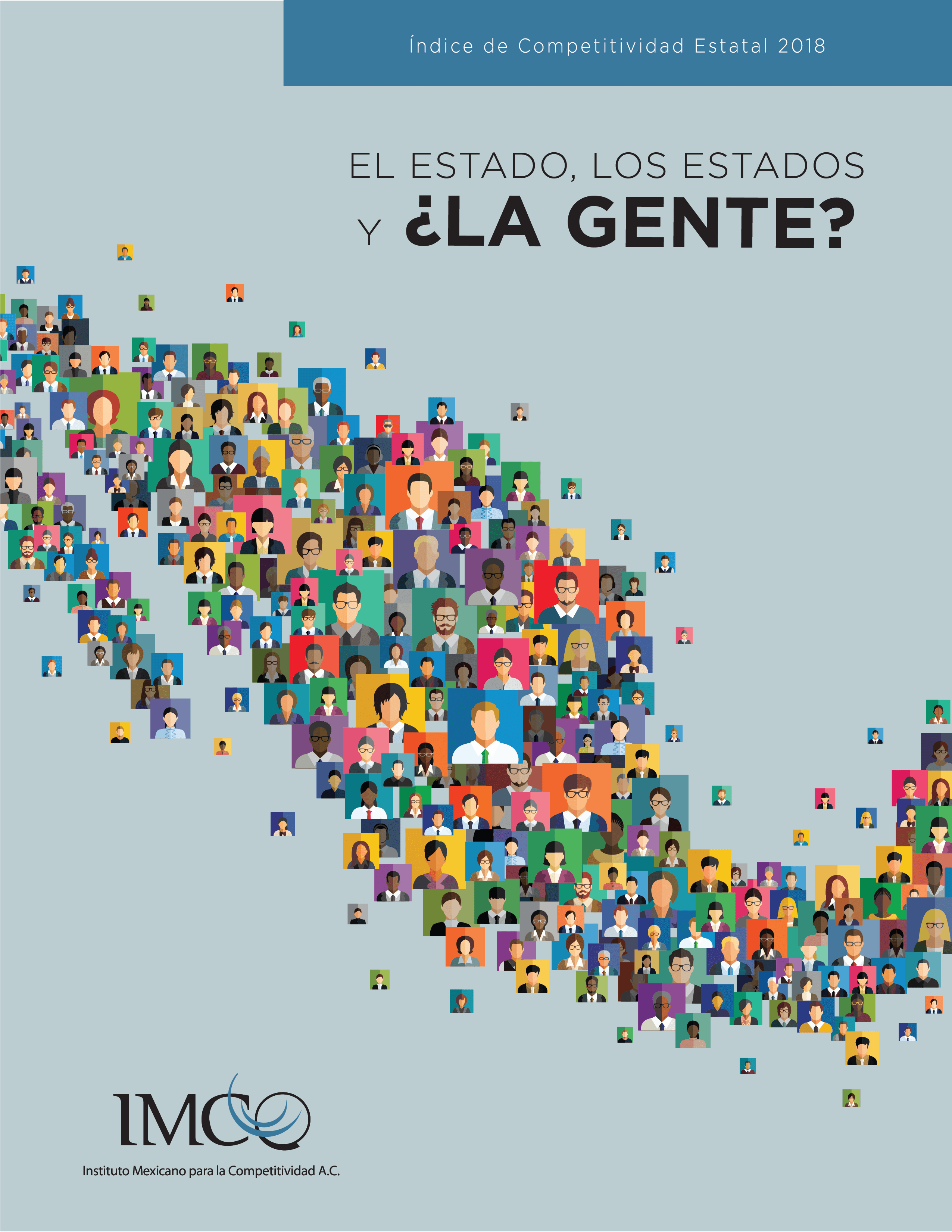 Portada del Índice de Competitividad Estatal 2018
