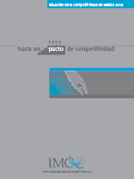 Portada del Índice de Competitividad Internacional 2004