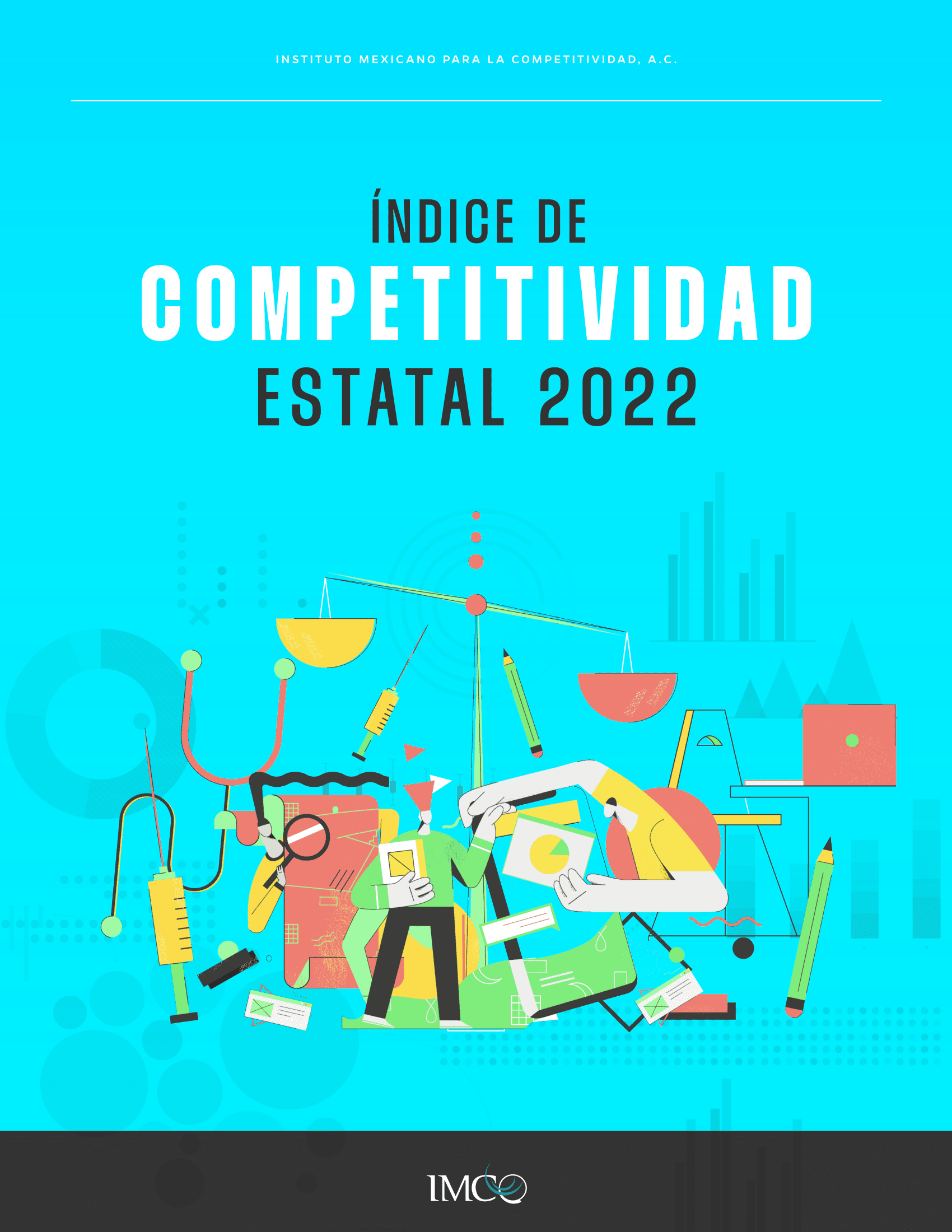 Portada del Índice de Competitividad Estatal 2022