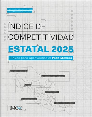 Portada: Índice de Competitividad Estatal 2025