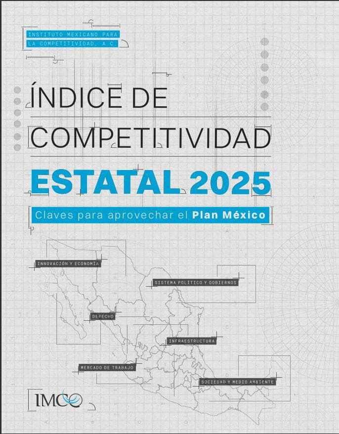 Portada del Índice de Competitividad Estatal 2025