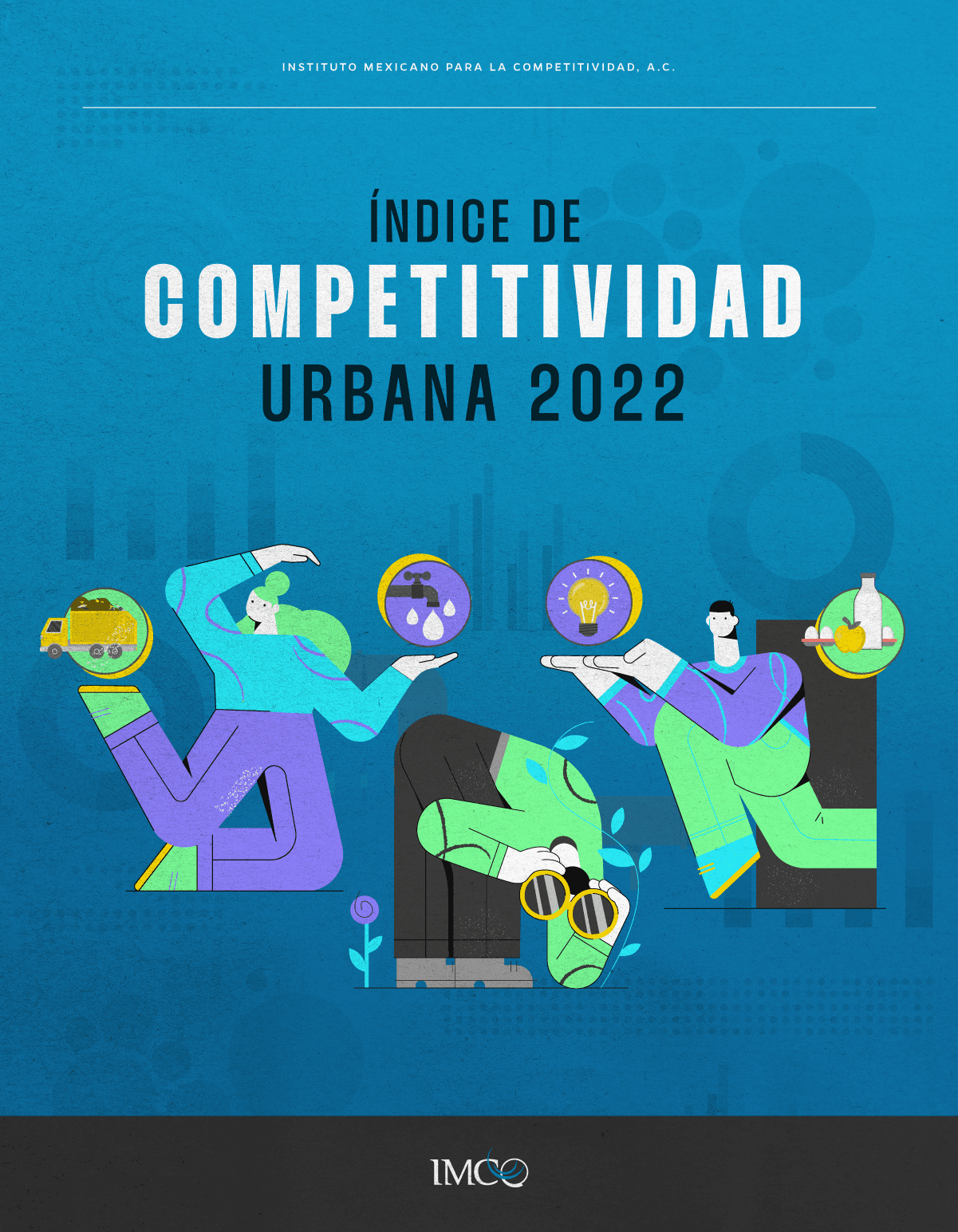 Portada del Índice de Competitividad Urbana 2022