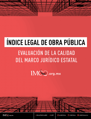 Portada: Índice Legal de Obra Pública 2018