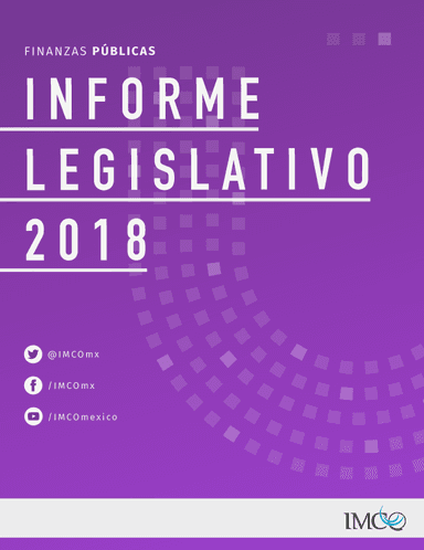 Portada: Informe Legislativo 2018