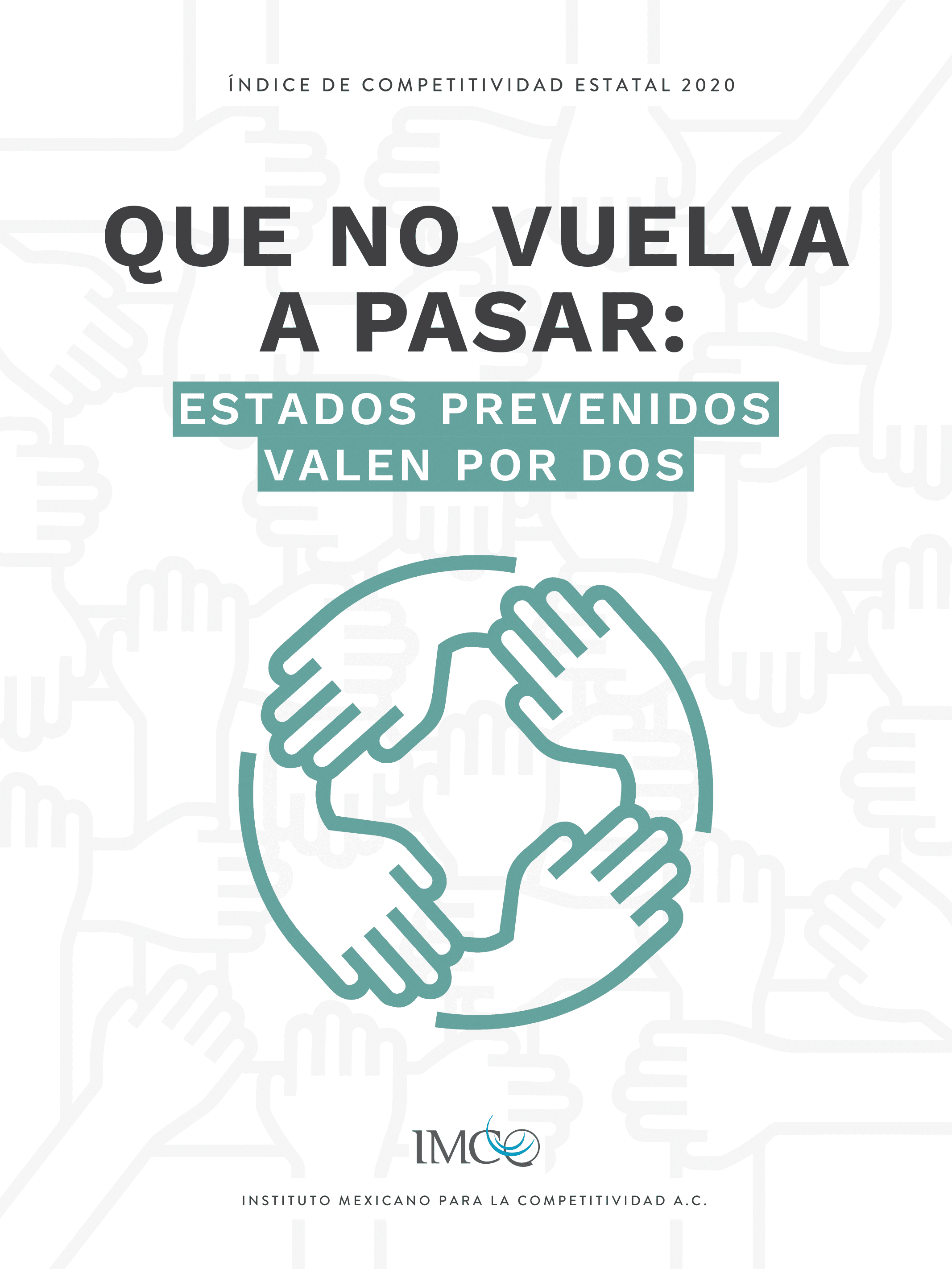Portada del Índice de Competitividad Estatal 2020