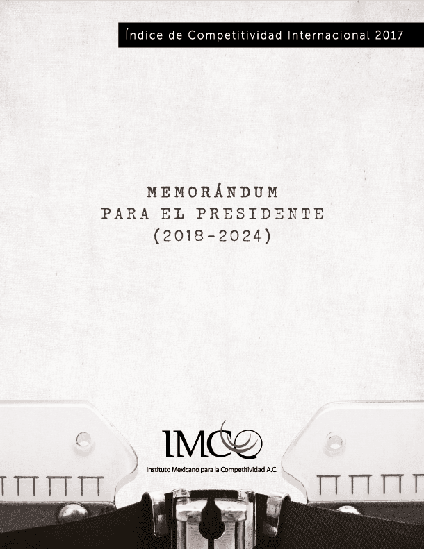 Portada del Índice de Competitividad Internacional 2017